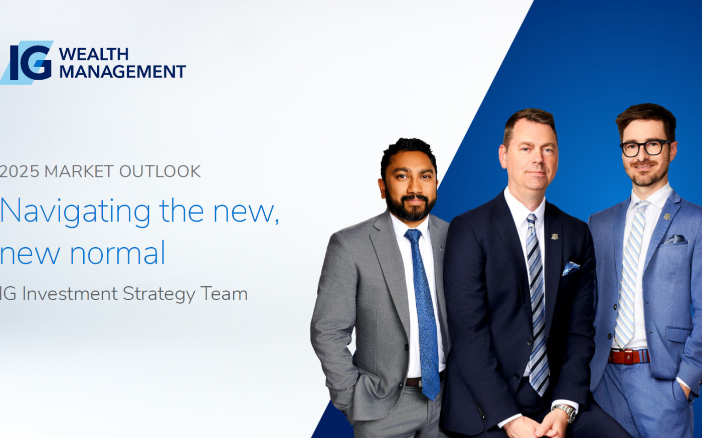 Three men standing beside each other posing for a photo